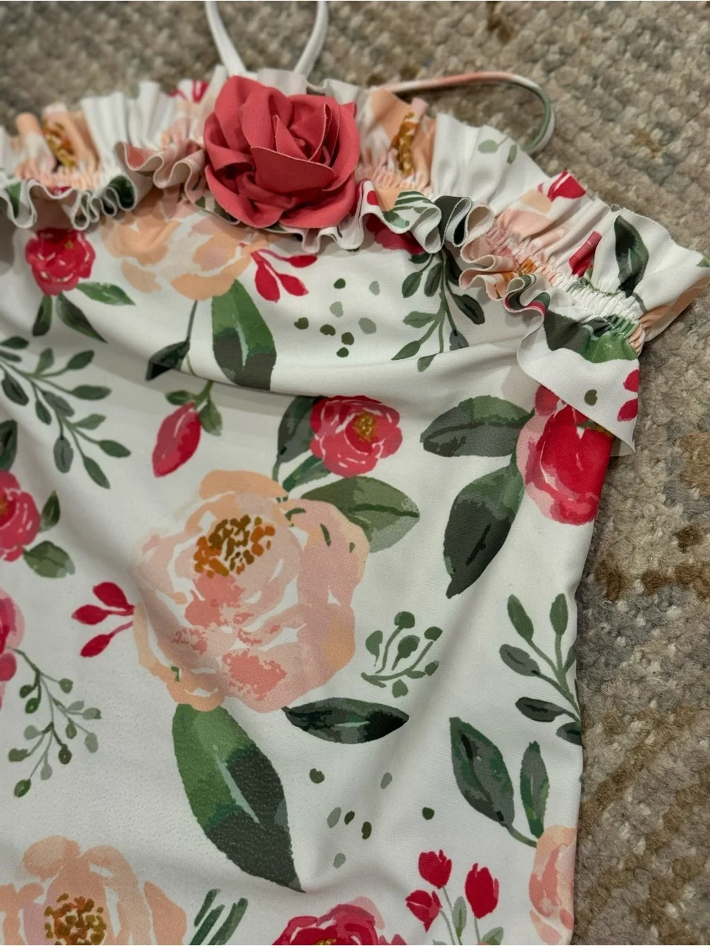 MUD PIE MUD PIE LARGE FLORAL SWIMSUIT Size 5